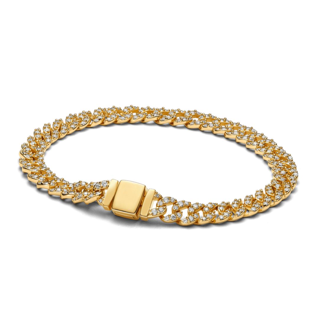 18K Vergulde Armband | Cubanische