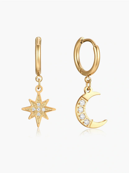 18K Vergulde Oorbellen | Starlight