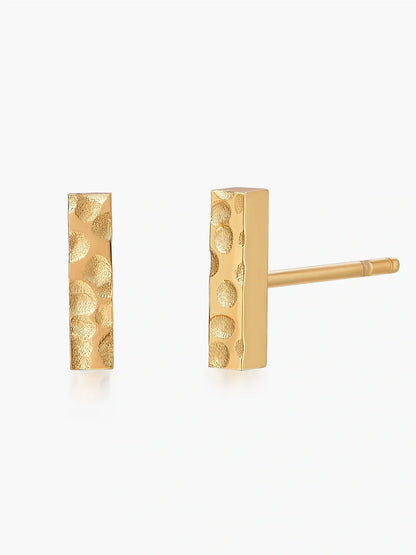 18K Vergulde Oorbellen | Jasmine Stecker