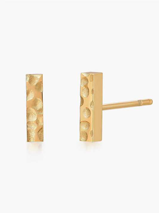 18K Vergulde Oorbellen | Jasmine Stecker
