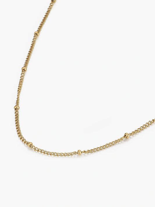 18K Vergulde Amelie-Ketting