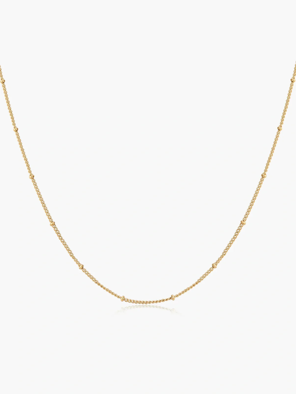 18K Vergulde Amelie-Ketting