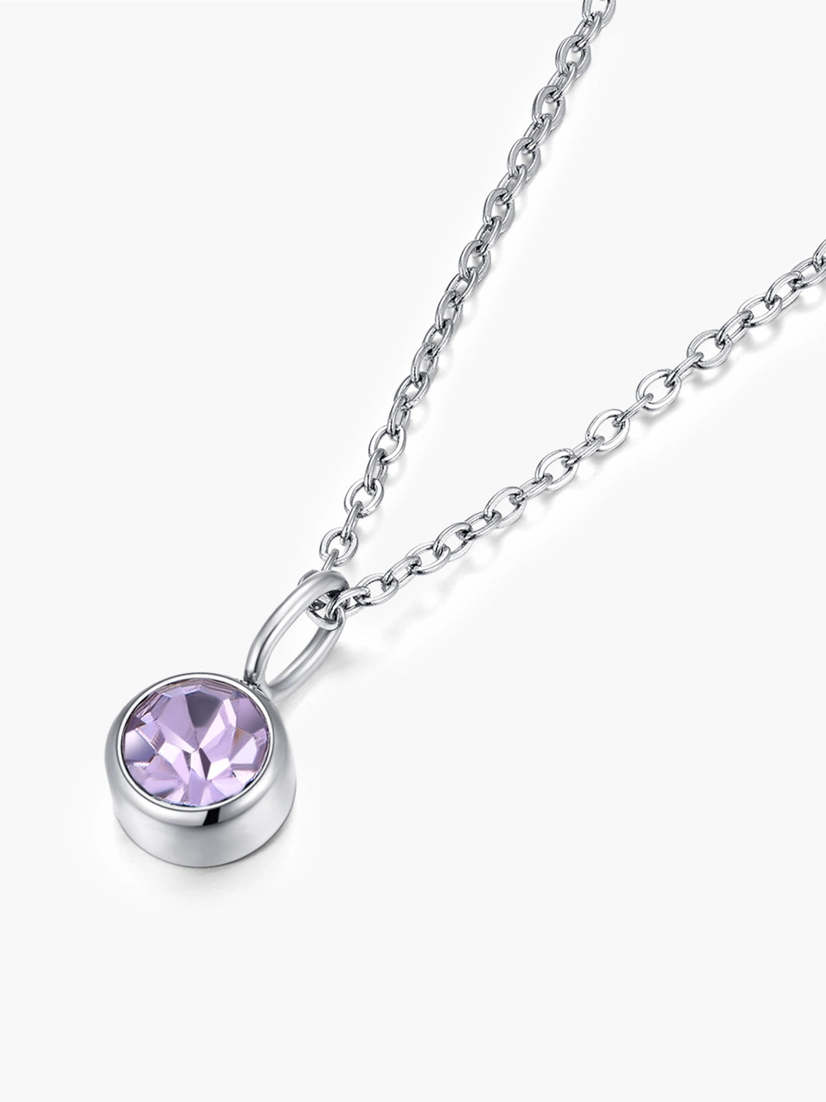18K Vergulde Ketting | Geboortesteen