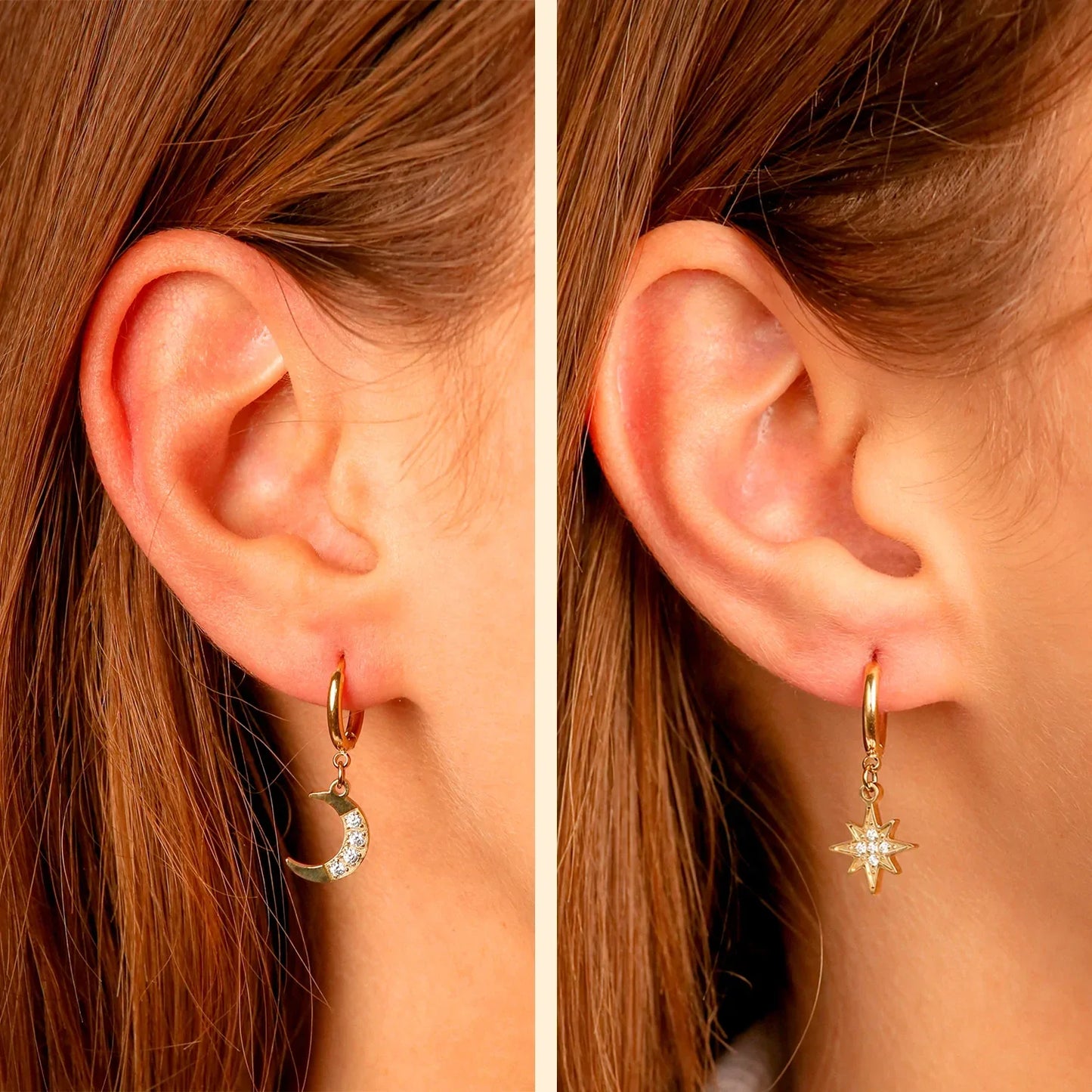 18K Vergulde Oorbellen | Starlight