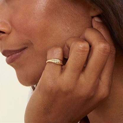 18K Vergulde Ring | Alessia