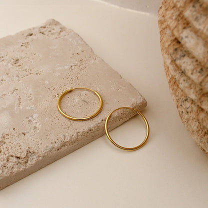 18K Vergulde Oorbellen | Abby