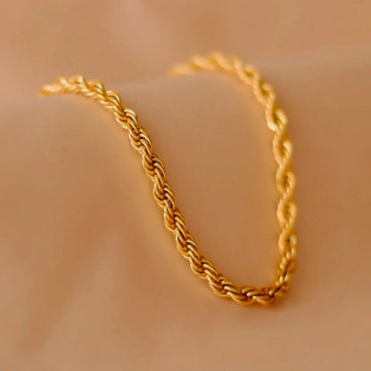 18K Vergulde 'Robyn' Ketting