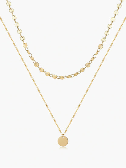18K Vergulde 'Lynn' Ketting