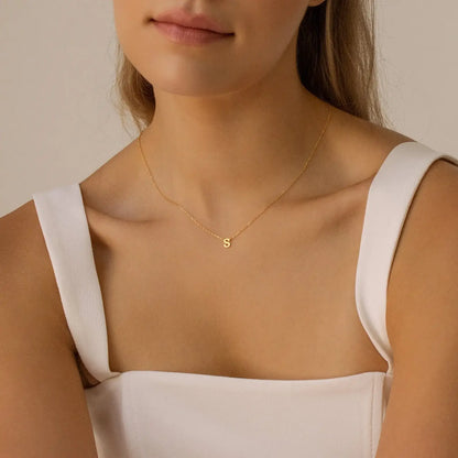 18K Vergulde Letterketting