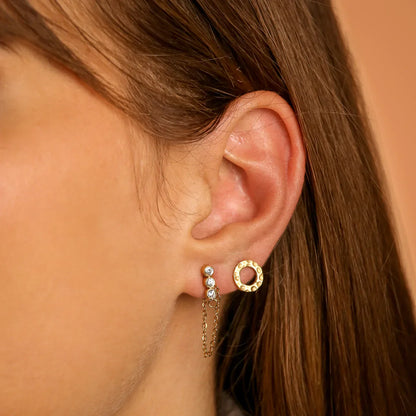 18K Vergulde Oorbellen | Taylor' Stecker