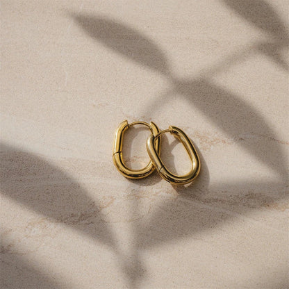 18K Vergulde Oorbellen | Celestia Hoops