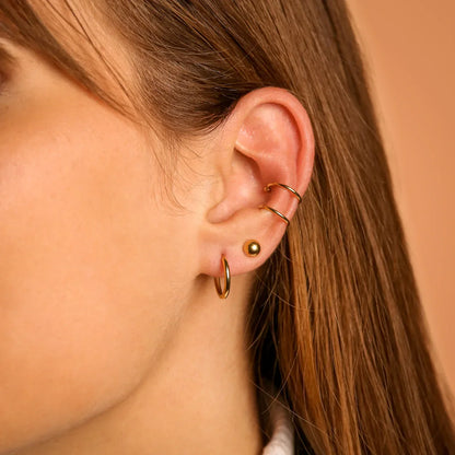 18K Vergulde Oorbellen | Mini Abby