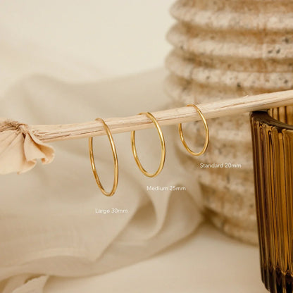 18K Vergulde Oorbellen | Abby