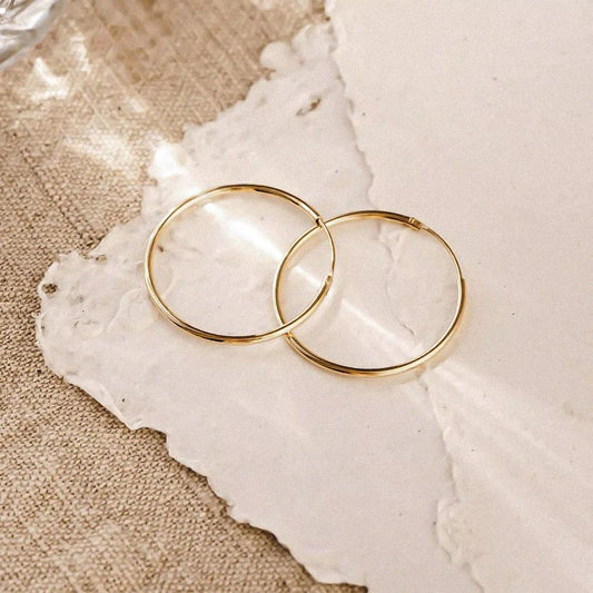 18K Vergulde Oorbellen | Abby