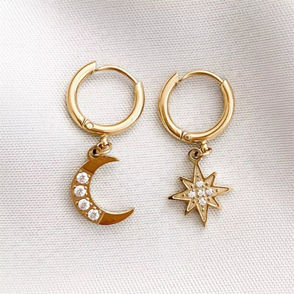 18K Vergulde Oorbellen | Starlight