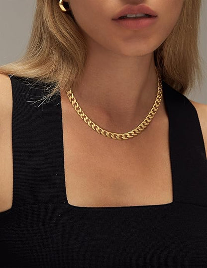 18K Vergulde Cubanische Ketting