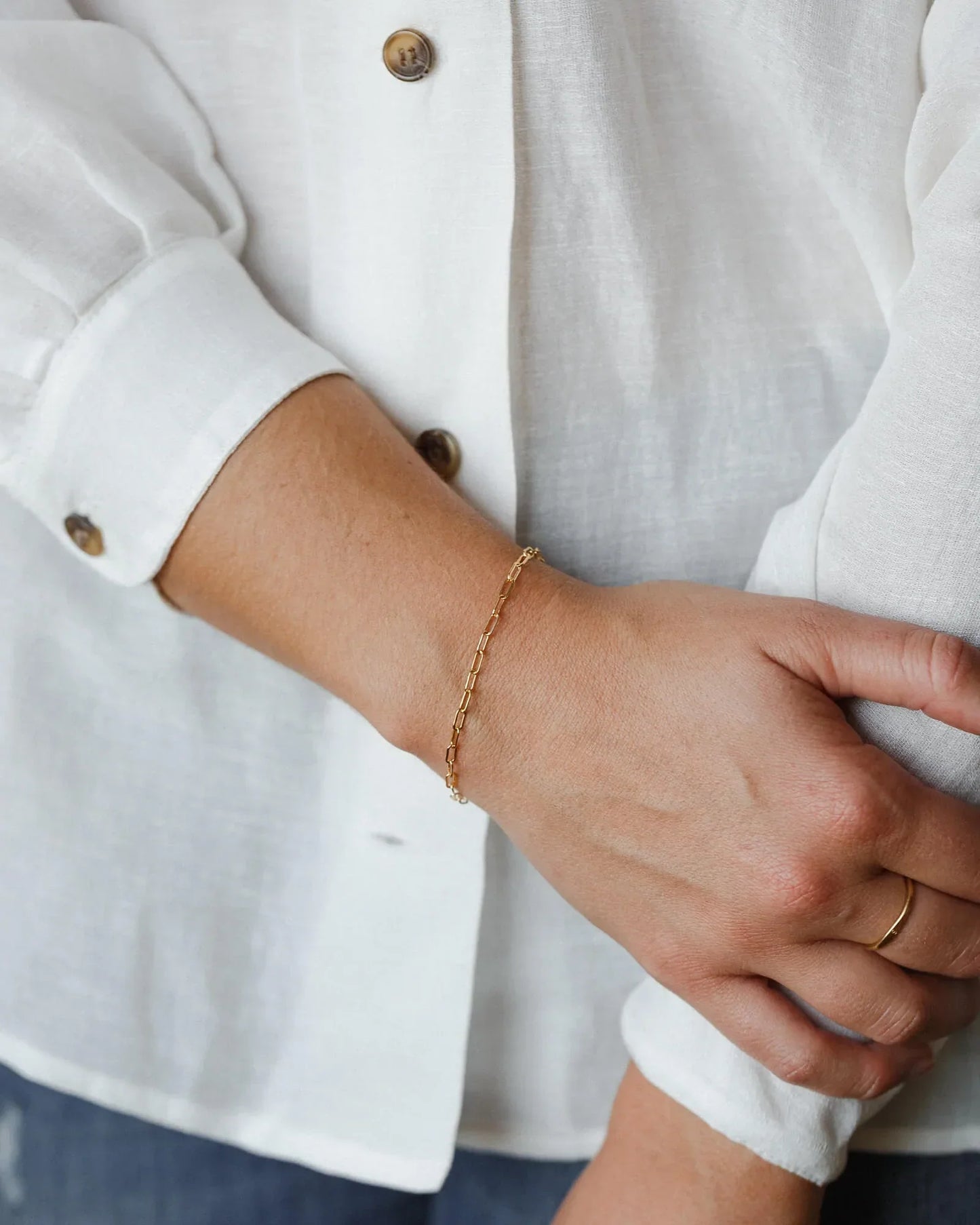 18K Vergulde Armband | Elise