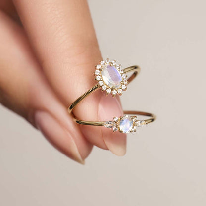 18K Vergulde Ring | Zirkonia