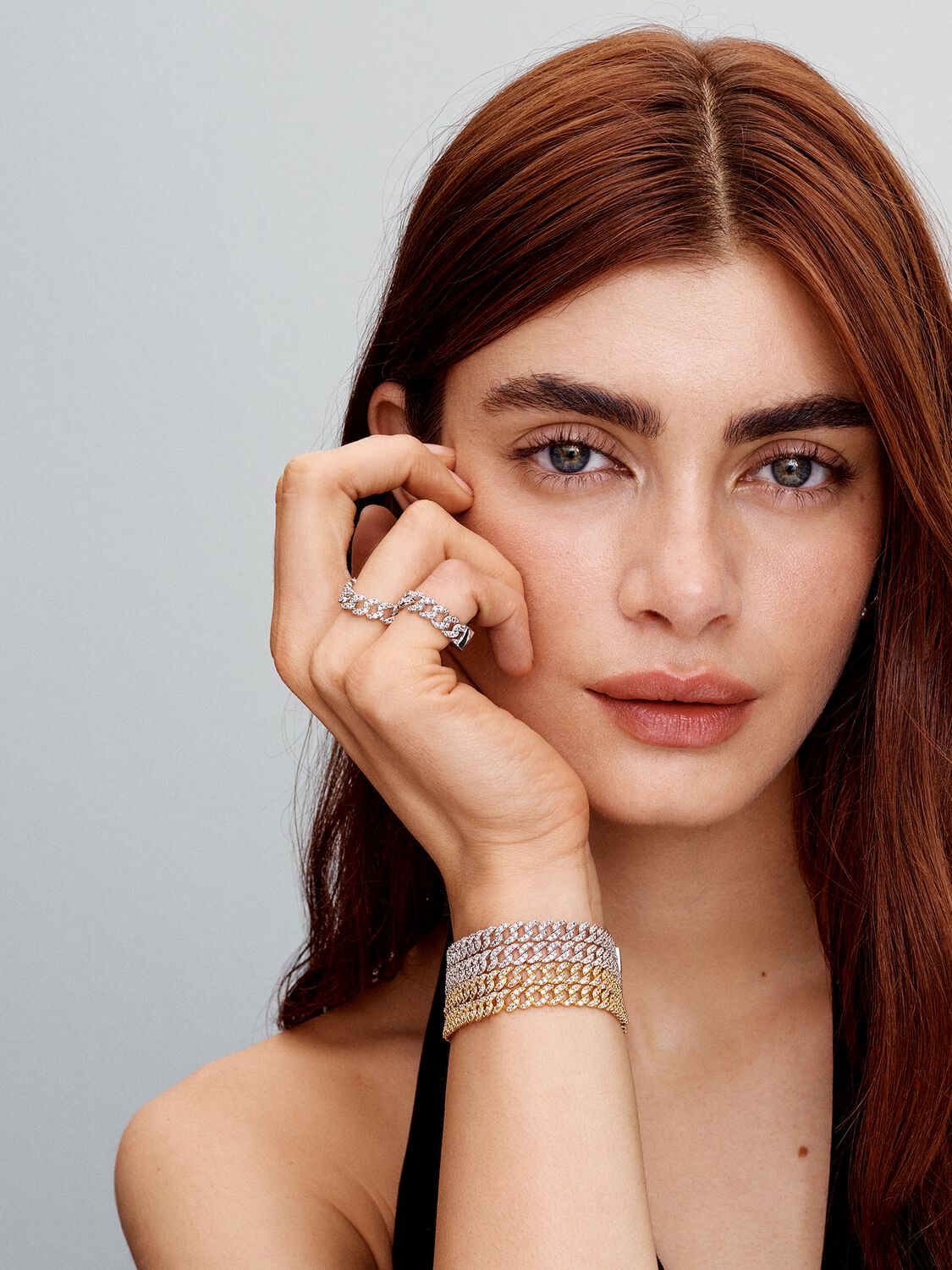 18K Vergulde Armband | Cubanische
