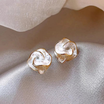18K Vergulde Oorbellen | Bloemen