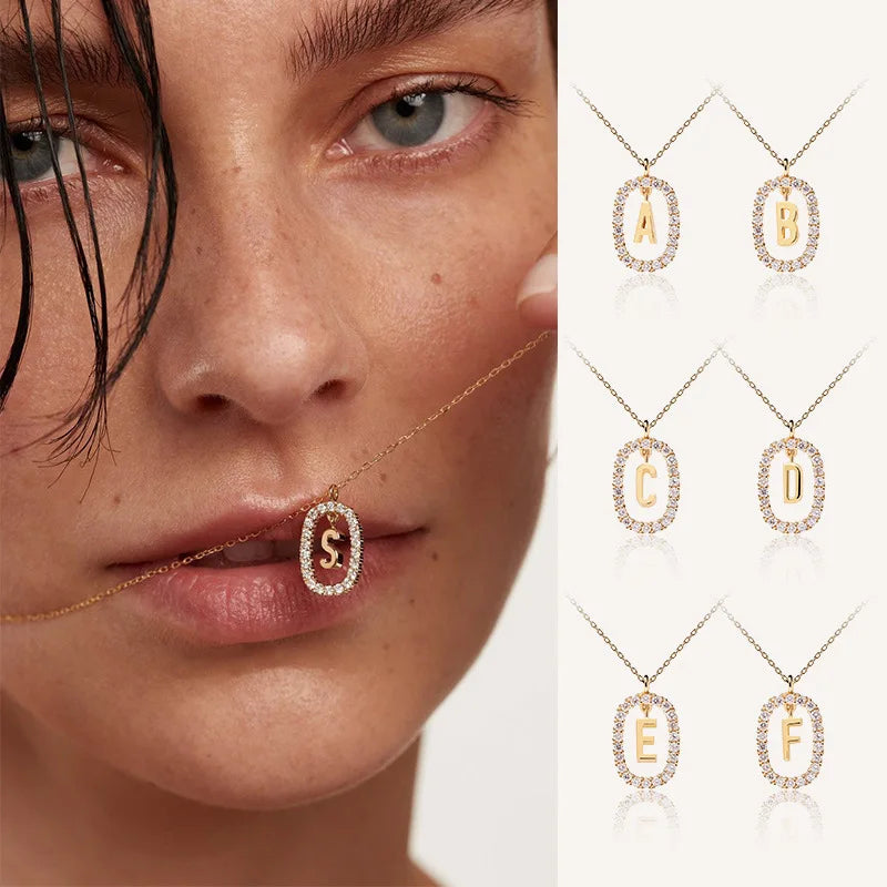 18K Vergulde Ketting | Naamletter