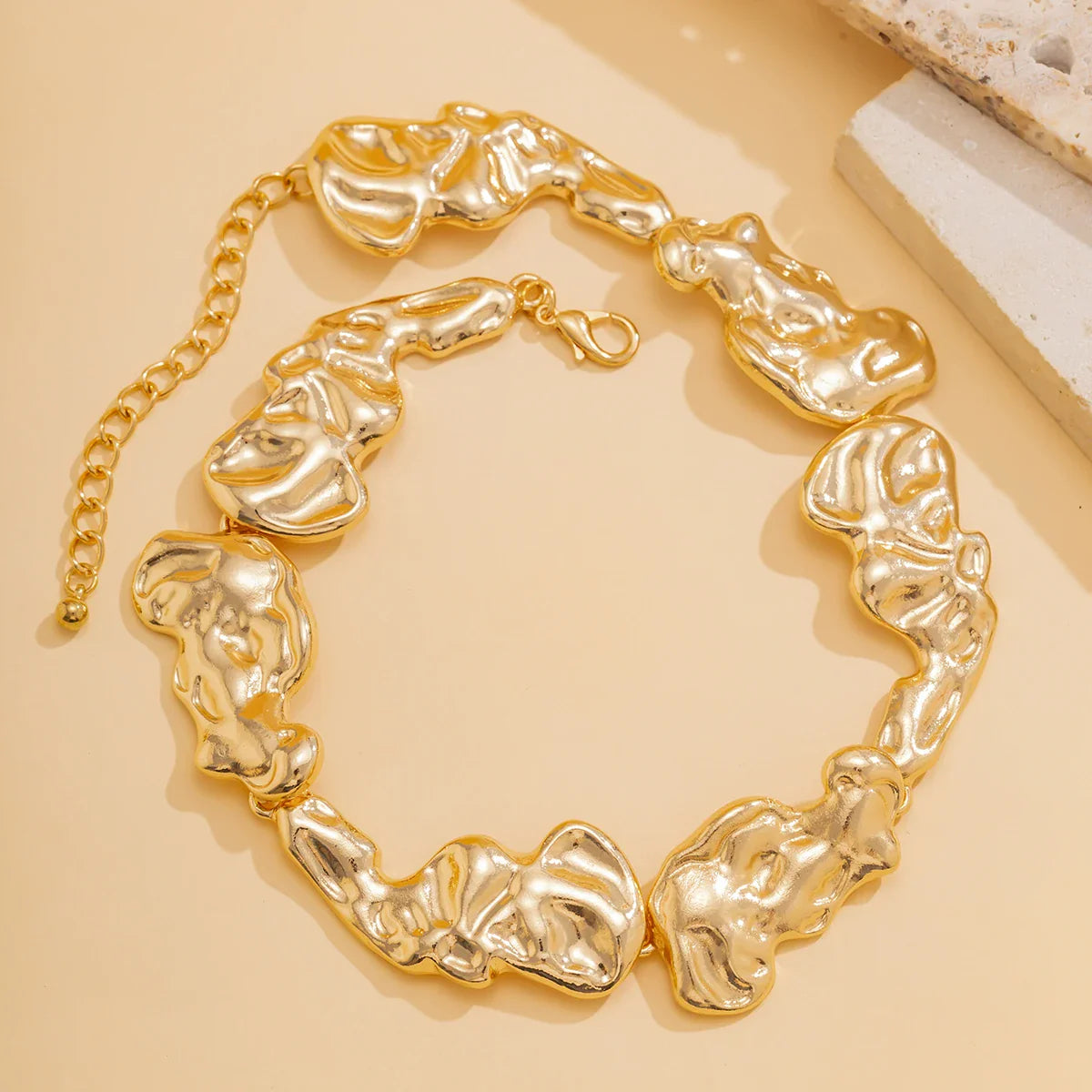 18K Vergulde Ketting | Zware