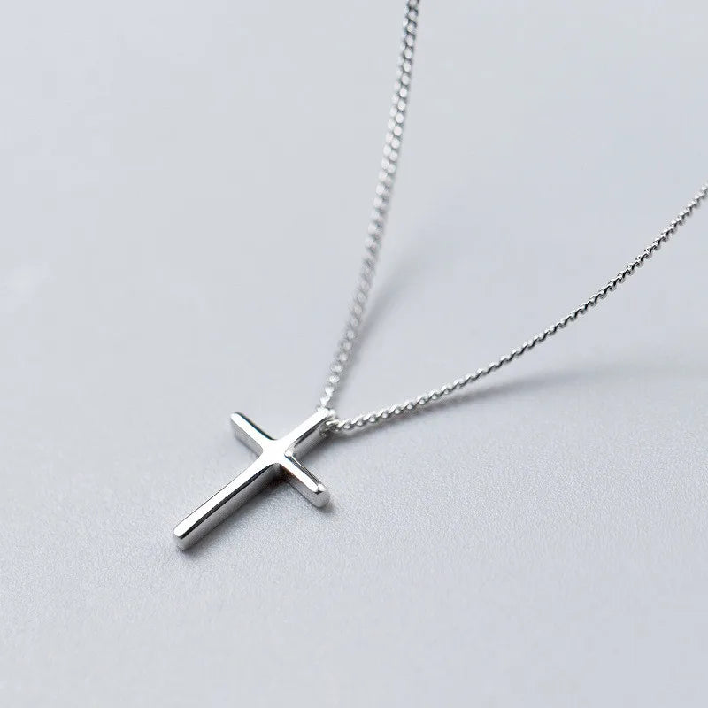925S Vergulde Kruisketting
