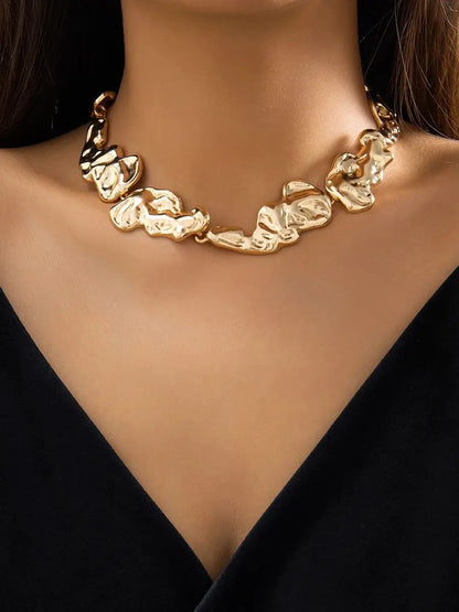 18K Vergulde Ketting | Zware