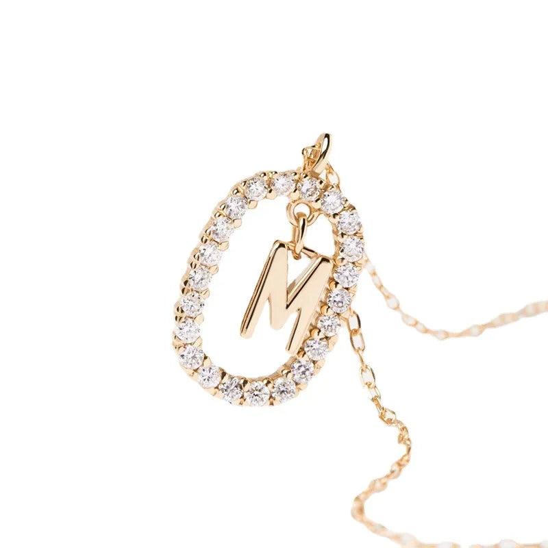 18K Vergulde Ketting | Naamletter