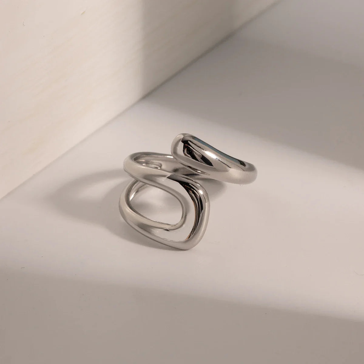 18K Vergulde Ring | Verstelbare Stijlvolle