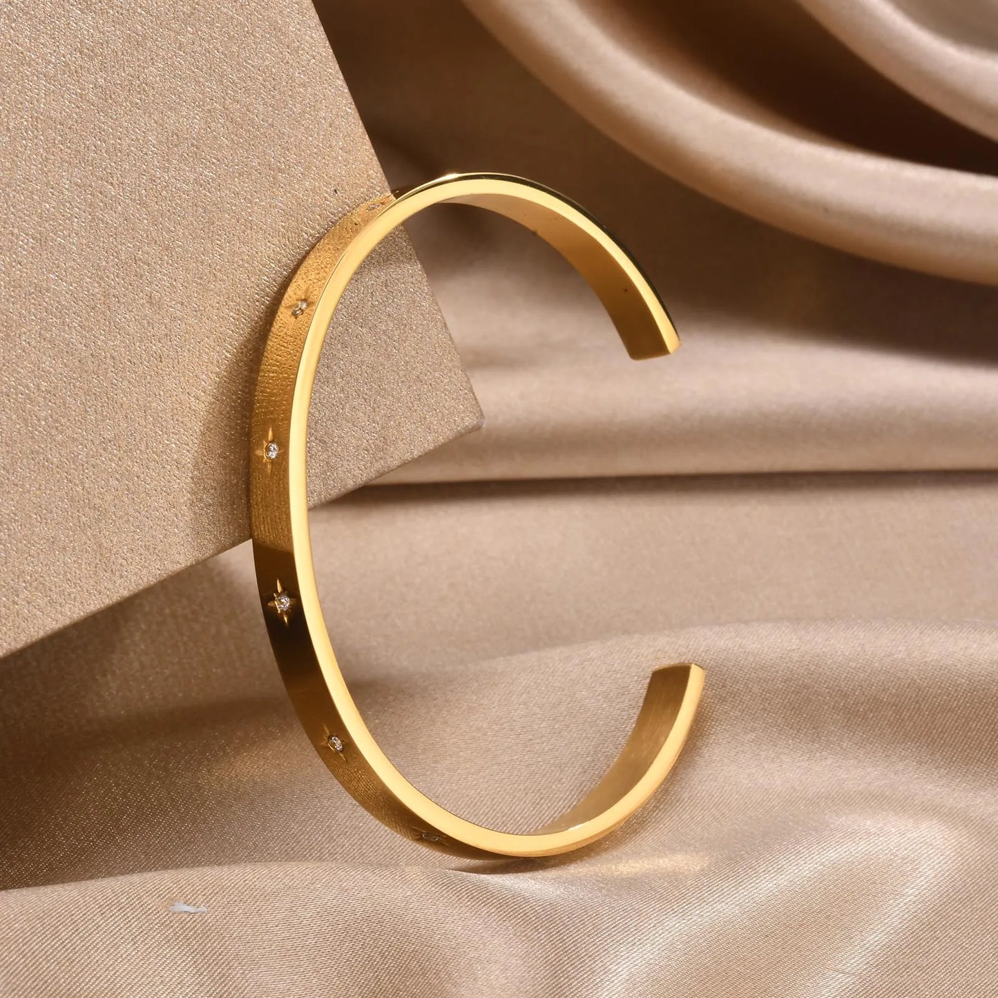 18K Vergulde Armband | met Zirkonia