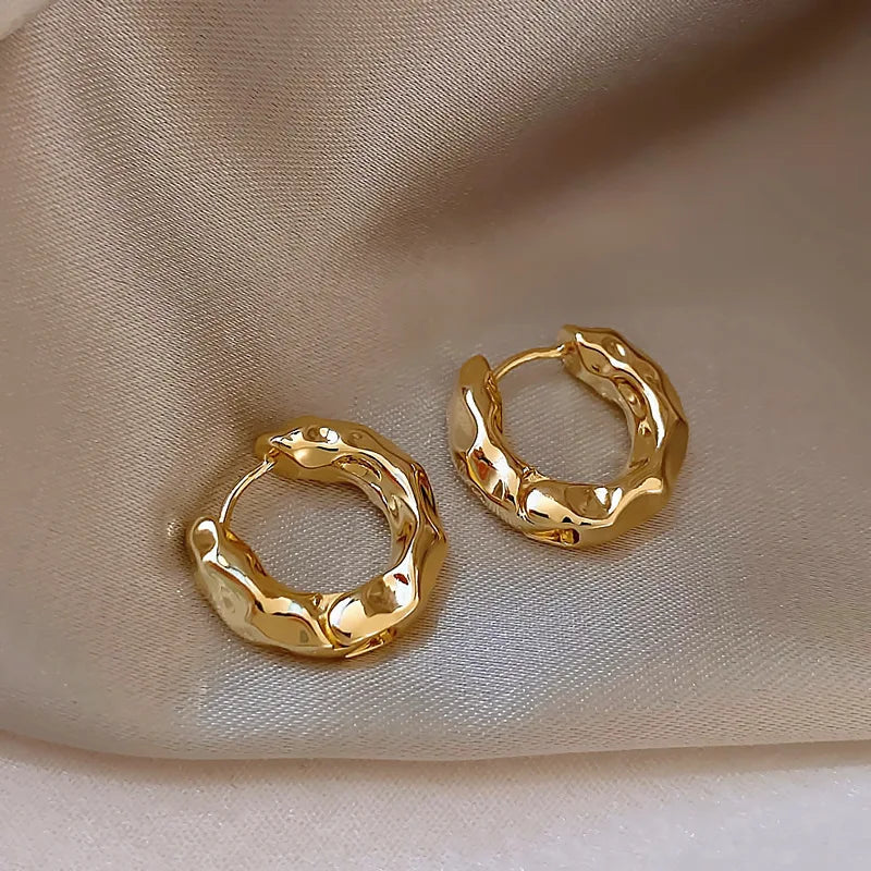 18K Vergulde Oorbellen | Trendy