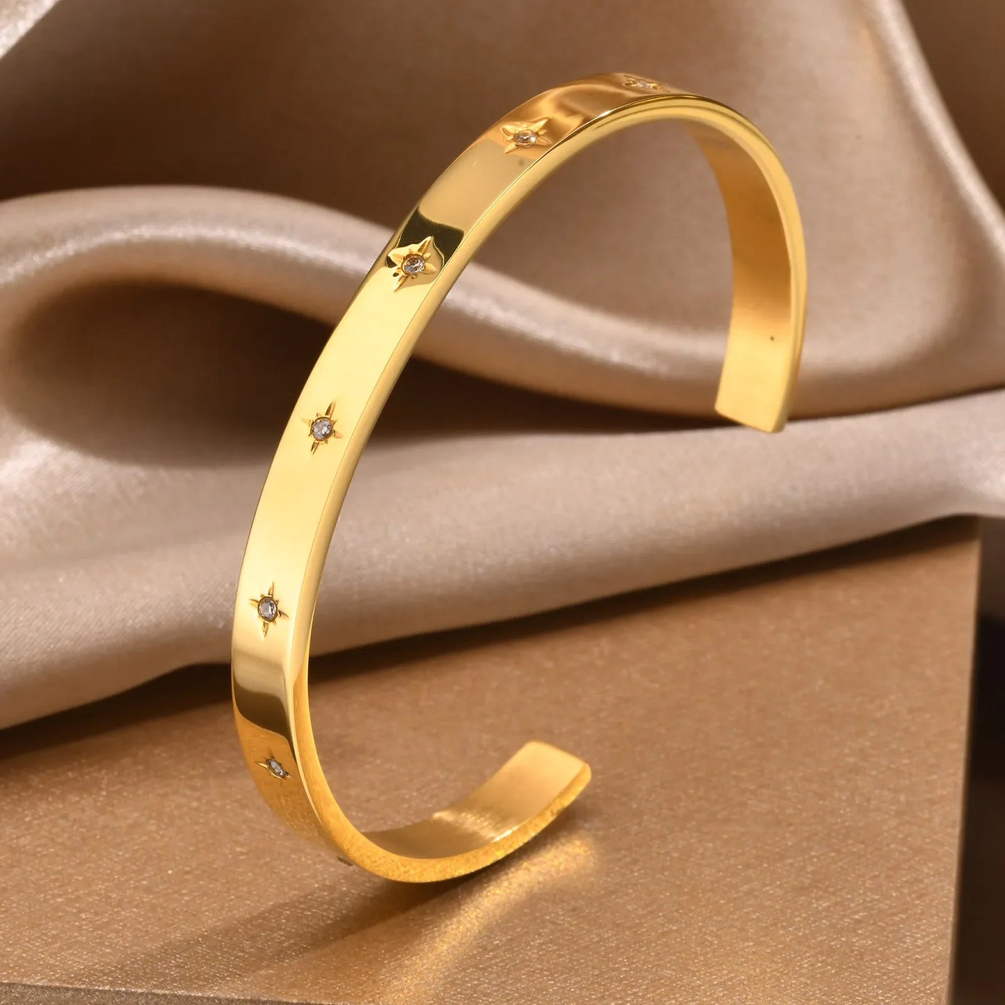 18K Vergulde Armband | met Zirkonia
