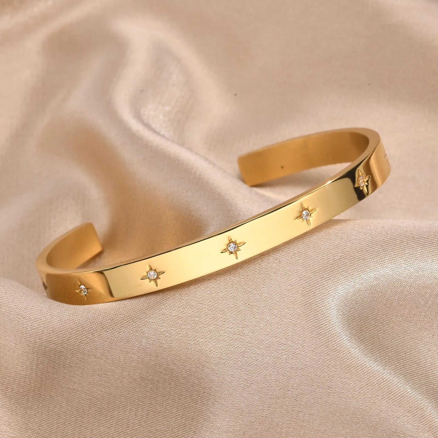 18K Vergulde Armband | met Zirkonia