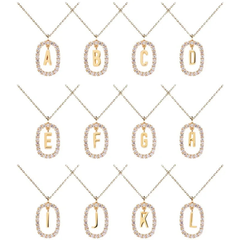 18K Vergulde Ketting | Naamletter