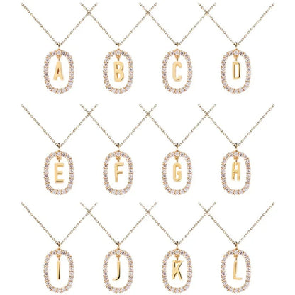 18K Vergulde Ketting | Naamletter