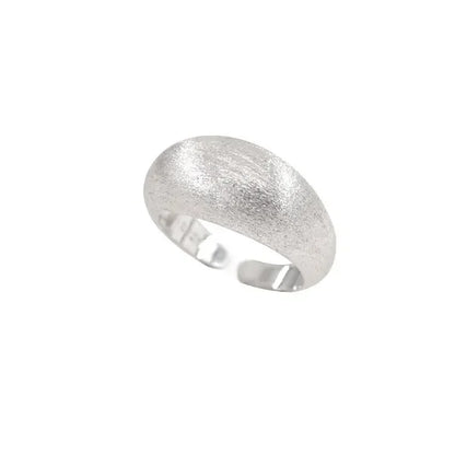 925S Vergulde Ring | Ovale Brede