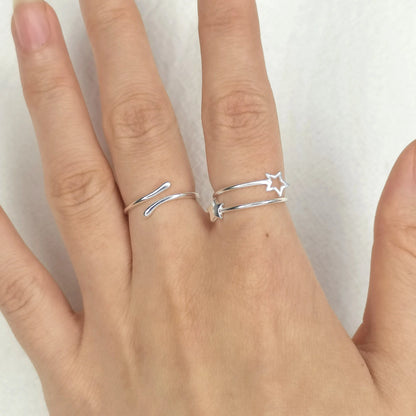 925S Vergulde Ring | Verstelbare