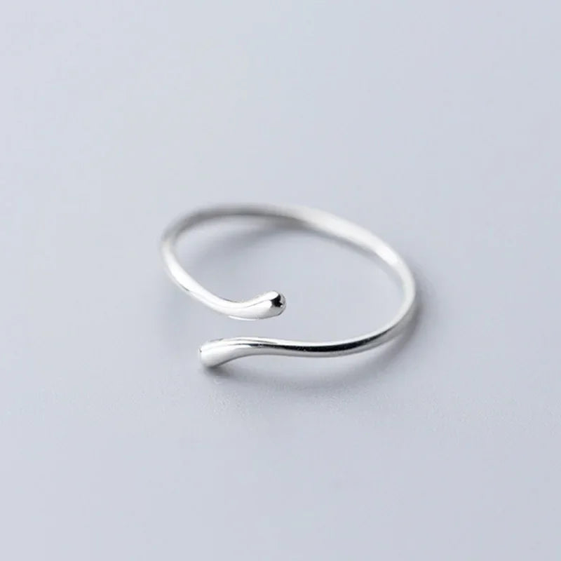925S Vergulde Ring | Verstelbare