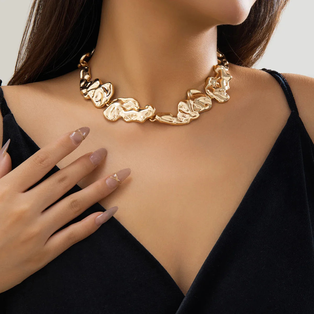 18K Vergulde Ketting | Zware