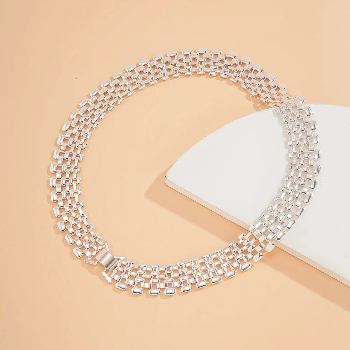 925 Sterling Zilver Vergulde Ketting In Cubaanse Stijl