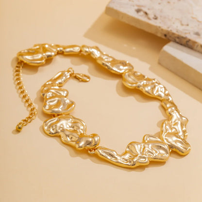 18K Vergulde Ketting | Zware