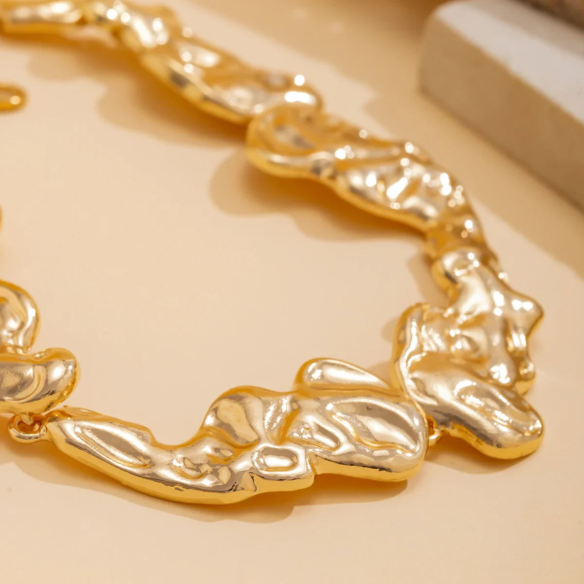 18K Vergulde Ketting | Zware