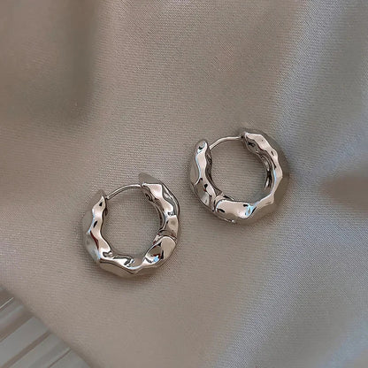 925 Sterling Zilver Vergulde Trendy Oorbellen