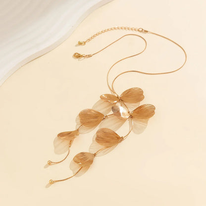 18K Vergulde Ketting | Bladvorm Lichte