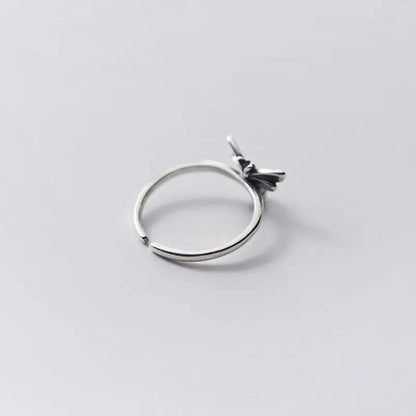 925 Sterling Zilver Verstelbare Ring In Honingbij Vorm