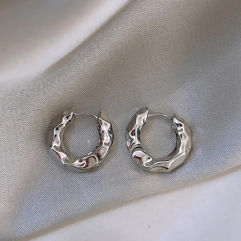 925 Sterling Zilver Vergulde Trendy Oorbellen