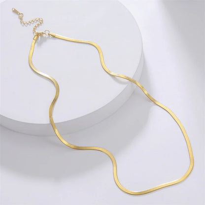 18K Vergulde Ketting | Choker In Verschillende Maten