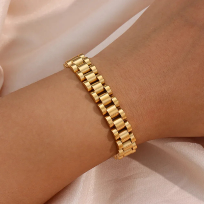18K Vergulde Armband | Verstelbare
