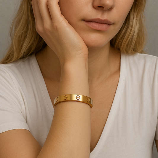 18K Vergulde Armband | Elegante Gouden